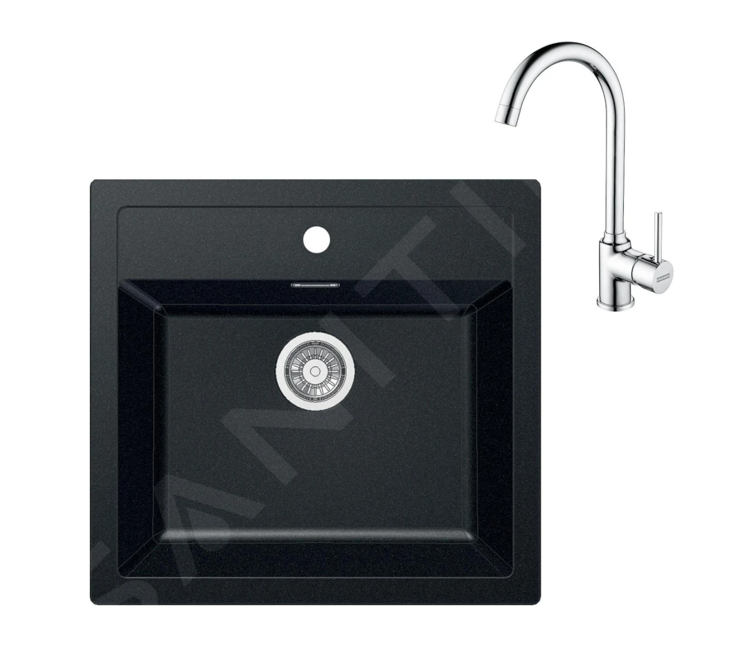 Franke Conjuntos De Cocina - Conjunto De Cocina T102, Tectonitový Dřez SID 610 Y Grifo FP 9000.031, Negro/cromo 143.0675.710 3 Franke Conjuntos De Cocina - Conjunto De Cocina T102, Tectonitový Dřez SID 610 Y Grifo FP 9000.031, Negro/cromo 143.0675.710