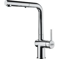 Franke Active New - Grifo De Fregadero FG 6110.031, Con Ducha Extraíble, Cromo 115.0653.379