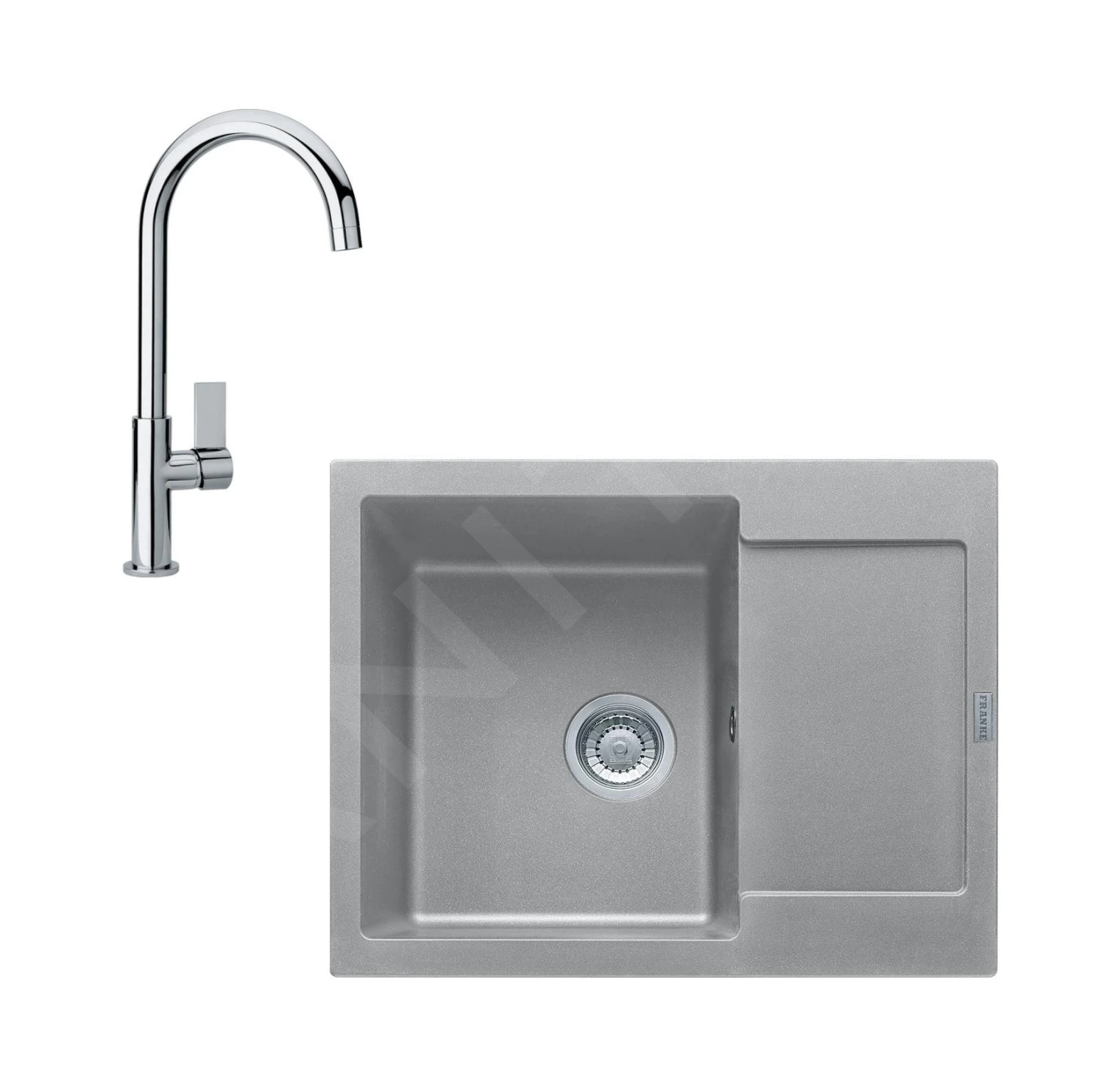 Franke Conjuntos De Cocina - Conjunto De Cocina G165, Fregadero De Fragranite MRG 611-62 Y Grifo FP 0408.031, Roca Gris/cromo 114.0587.927 3 Franke Conjuntos De Cocina - Conjunto De Cocina G165, Fregadero De Fragranite MRG 611-62 Y Grifo FP 0408.031, Roca Gris/cromo 114.0587.927