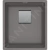 Franke Kubus 2 - Fregadero De Fragranite KNG 110-37, 410x460 Mm, Piedra Gris 125.0671.880