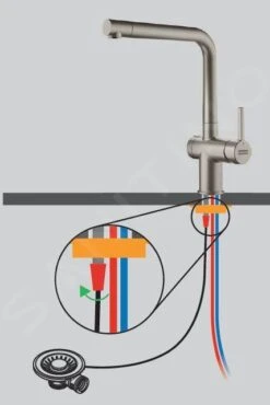 Franke Active - Grifo De Fregadero FN 5350.901, Con Control De Desagüe Twist, Negro Mate 115.0669.768 -Franke 2dc55d646638831a36e8a3d6 2