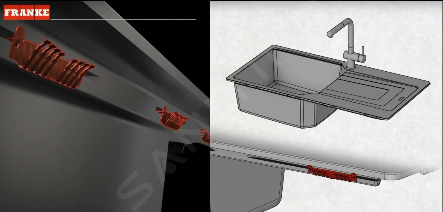 Franke Urban - Fregadero De Fragranite UBG 610-56, 560x500 Mm, Blanco Hielo 114.0582.770 6 Franke Urban - Fregadero De Fragranite UBG 610-56, 560x500 Mm, Blanco Hielo 114.0582.770 - Imagen 4