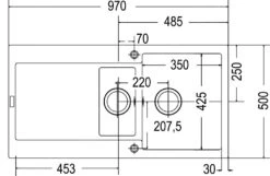 Franke Maris - Fregadero De Fragranite MRG 651, 970x500 Mm, Blanco Hielo 114.0120.249 -Franke 30889146a5140b6f55307927 2