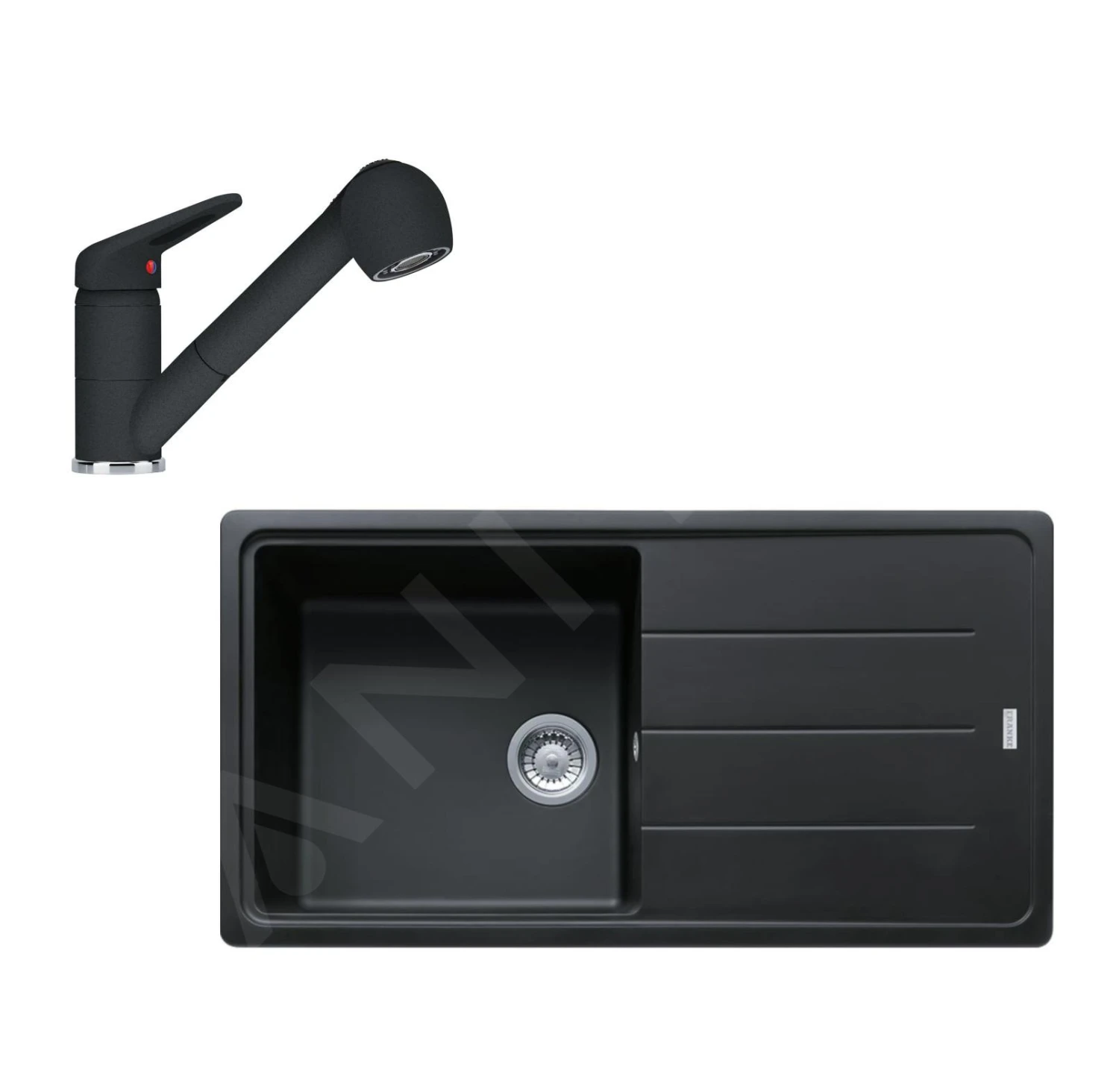 Franke Conjuntos De Cocina - Conjunto De Cocina G138, Fregadero De Fragranite BFG 611 Y Grifo FC 9547.424, Onyx 114.0510.594 3 Franke Conjuntos De Cocina - Conjunto De Cocina G138, Fregadero De Fragranite BFG 611 Y Grifo FC 9547.424, Onyx 114.0510.594