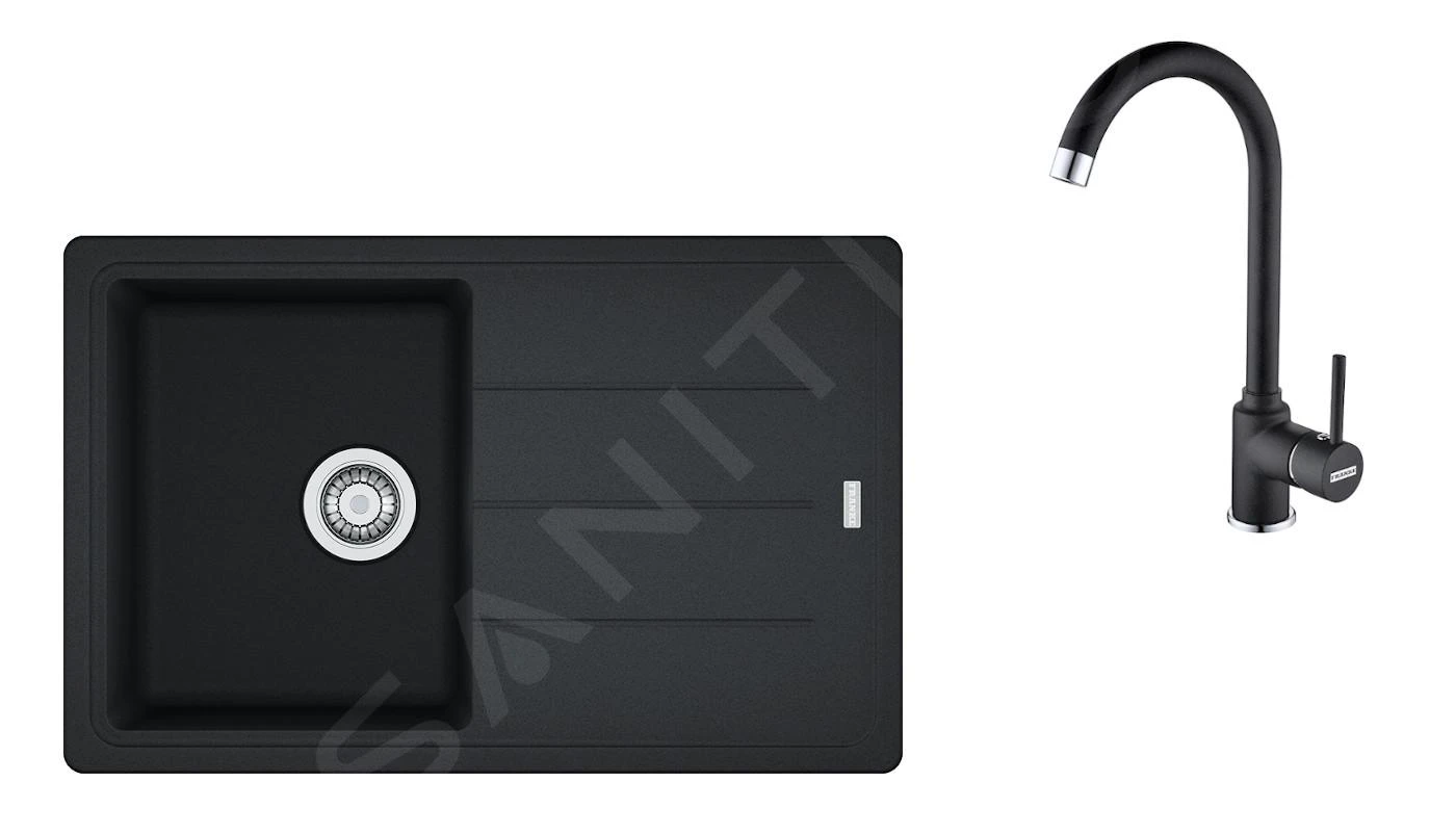 Franke Conjuntos De Cocina - Conjunto G173, Fregadero De Fragranite BFG 611-78 Y Grifo FP 9000.071 ónix/ónix 114.0619.586 3 Franke Conjuntos De Cocina - Conjunto G173, Fregadero De Fragranite BFG 611-78 Y Grifo FP 9000.071 ónix/ónix 114.0619.586