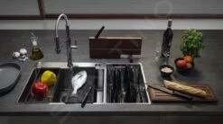 Franke Box Center - Fregadero BWX 220/620-54-27/7, 860x510 Mm, Acero Inoxidable 127.0538.260 -Franke 540603fe2c79f59f74276336