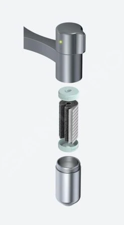 Franke Grifos De Filtrado - Unidad De Filtración Vital Tap, Cromo/gun Metal 120.0621.228 -Franke 546183f932e142b93002f48a
