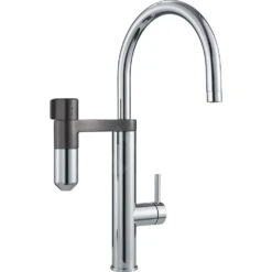 Franke Grifos De Filtrado - Grifo De Fregadero Vital Tap Con Unidad De Filtración, Cromo/gun Metal 120.0621.229