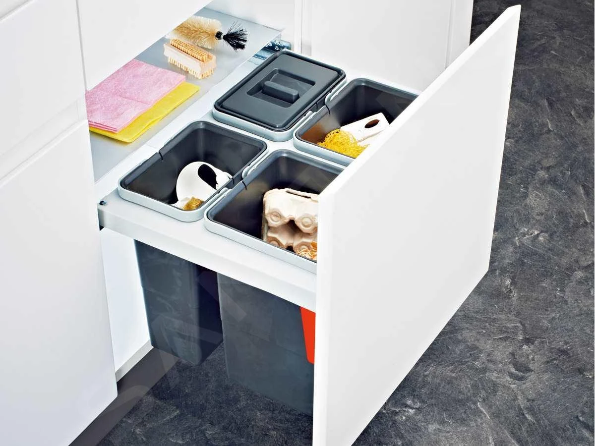 Franke Sortery - Cubo De Basura Integrado Garbo 60-4 121.0200.676 5 Franke Sortery - Cubo De Basura Integrado Garbo 60-4 121.0200.676 - Imagen 3