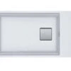 Franke Kubus 2 - Fregadero De Fragranite KNG 110-62, 760x460 Mm, Blanco Hielo 125.0512.517