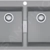 Franke Sirius 2.0 - Fregadero De Tectonite S2D 620-86, 860x500 Mm, Gris 143.0650.970 -Franke 5cc6c1a234ffa10876eda9a3