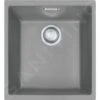 Franke Sirius - Fregadero De Tectonite SID 110-34, 365x440 Mm, Gris 125.0582.066