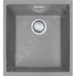 Franke Sirius - Fregadero De Tectonite SID 110-34, 365x440 Mm, Gris 125.0582.066