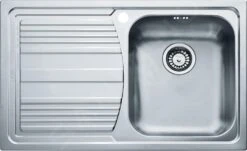 Franke Logica - Fregadero De Cero Inoxidable LLX 611/7, 790x500 Mm 101.0120.188