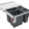 Franke Sortery - Cubo De Basura Integrado Garbo 60-3 121.0200.680 -Franke 71fa9069061edc6e6bc95808