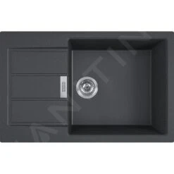 Franke Conjuntos De Cocina - Conjunto T90, Fregadero De Tectonite S2D 611-78 XL Y Grifo FP 9000, ónix NEW 143.0618.752 -Franke 7579aa0740822a0b96a17a52