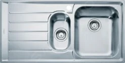 Franke Neptun - Fregadero De Acero Inoxidable NEX 651/7, 1000x510 Mm 101.0120.276