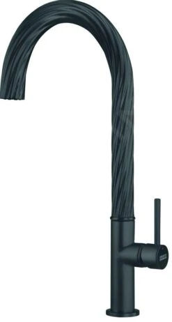 Franke Grifería - Grifo De Fregadero FP 3285, Negro Mate 115.0543.285