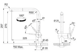 Franke Atlas Neo - Grifo De Fregadero FC 3791.505 Con Caño Extraíble, Cobrizo 115.0628.208 -Franke 808243f055ced27003a6caad 1