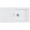 Franke Sirius 2.0 - Fregadero De Tectonite S2D 611-100, 1000x500 Mm, Blanco 143.0613.639 -Franke 85f3a07584a2cf505c93b3f3