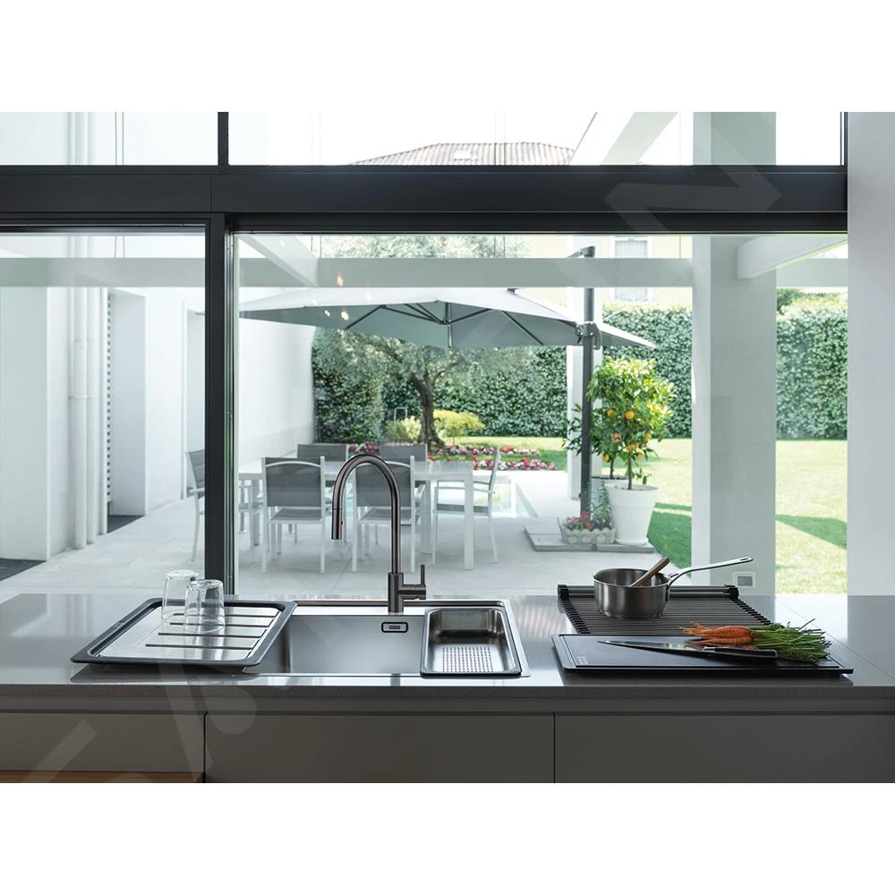 Franke Eos Neo - Grifo De Fregadero FC 0045.502 Con Caño Extraíble, Negro 115.0613.671 6 Franke Eos Neo - Grifo De Fregadero FC 0045.502 Con Caño Extraíble, Negro 115.0613.671 - Imagen 4