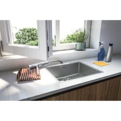 Franke Taros Neo - Grifo De Fregadero FC 6381.501, Acero Inoxidable 115.0596.381 -Franke 892d9fafcb661d02be324f8b