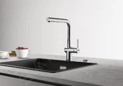 Franke Active New - Grifo De Fregadero FG 6110.031, Con Ducha Extraíble, Cromo 115.0653.379 -Franke 8e748b0a8e90c8807fcdcb92