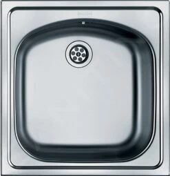 Franke Eurostar - Fregadero ETN 610, 435x455 Mm, Acero Inoxidable 101.0286.106