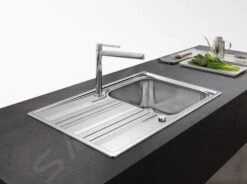 Franke Smart - Fregadero De Acero Inoxidable SRX 611-86, 860x500 Mm 101.0395.016 -Franke 90d9c3561fe974963158afd3