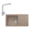 Franke Conjuntos De Cocina - Conjunto De Cocina G120, Fregadero De Fragranite BSG 611-78/39 Y Grifo Samoa, Cachemira/cromo 114.0510.439 1 Franke Conjuntos De Cocina - Conjunto De Cocina G120, Fregadero De Fragranite BSG 611-78/39 Y Grifo Samoa, Cachemira/cromo 114.0510.439 -Franke 9407d49213ba354fb8cb69ff