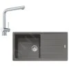 Franke Conjuntos De Cocina - Conjunto De Cocina G135, Fregadero De Fragranite BFG 611 Y Grifo Samoa, Roca Gris/cromo 114.0510.328 2 Franke Conjuntos De Cocina - Conjunto De Cocina G135, Fregadero De Fragranite BFG 611 Y Grifo Samoa, Roca Gris/cromo 114.0510.328 -Franke 981f4e1dd5a20901dd5449c1