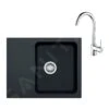 Franke Conjuntos De Cocina - Set T94, Tectonitový Dřez OID 611-62 Y Grifo FP 9000.031, Negro/cromo 143.0675.615 -Franke 9e651850093c4d8187bed753