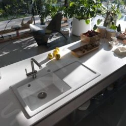 Franke Mythos - Fregadero De Cerámica MTK 611-100/2, 1000x510 Mm, Glacier 124.0335.708 -Franke a040ebc1fc2013ba5e69756e