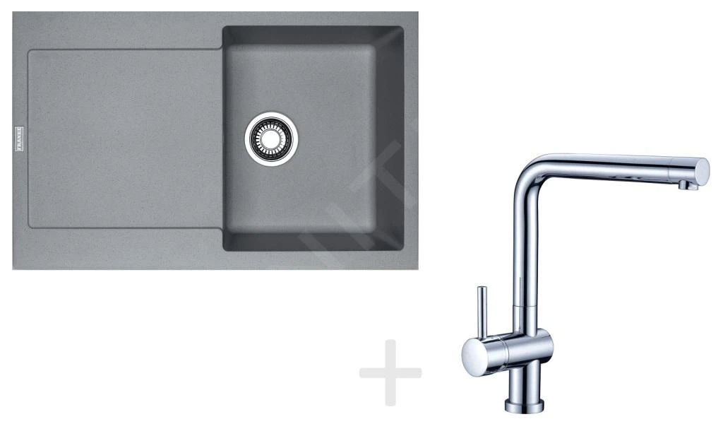 Franke Conjuntos De Cocina - Conjunto De Cocina G39, Fregadero De Fragranite MRG 611, Piedra Gris + Grifo Samoa, Cromo 114.0283.425 3 Franke Conjuntos De Cocina - Conjunto De Cocina G39, Fregadero De Fragranite MRG 611, Piedra Gris + Grifo Samoa, Cromo 114.0283.425