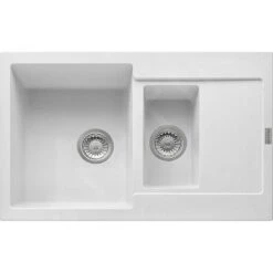 Franke Maris - Fregadero De Fragranite MRG 651-78, 780x500 Mm, Blanco Hielo 114.0285.325
