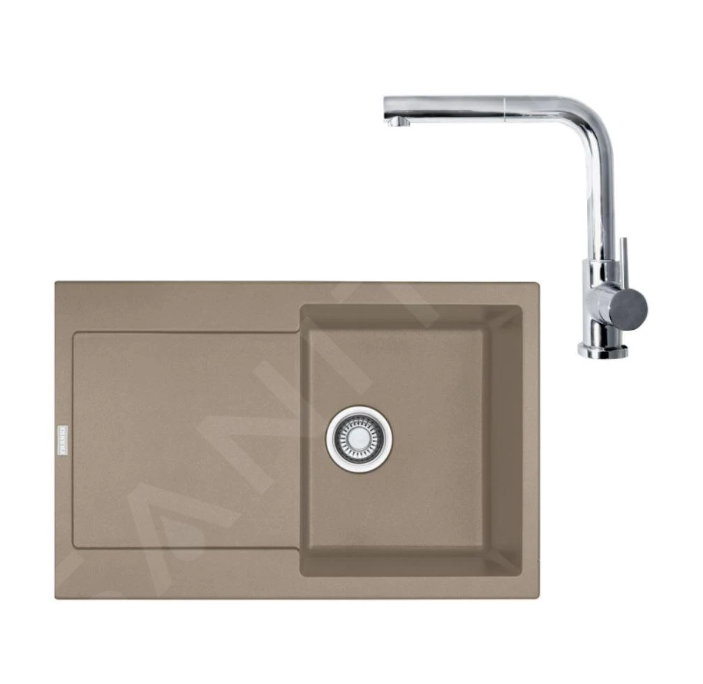 Franke Conjuntos De Cocina - Conjunto De Cocina G40, Fregadero De Fragranite MRG 611 Y Grifo FN 0147.031, Cachemira/cromo 114.0510.270 3 Franke Conjuntos De Cocina - Conjunto De Cocina G40, Fregadero De Fragranite MRG 611 Y Grifo FN 0147.031, Cachemira/cromo 114.0510.270