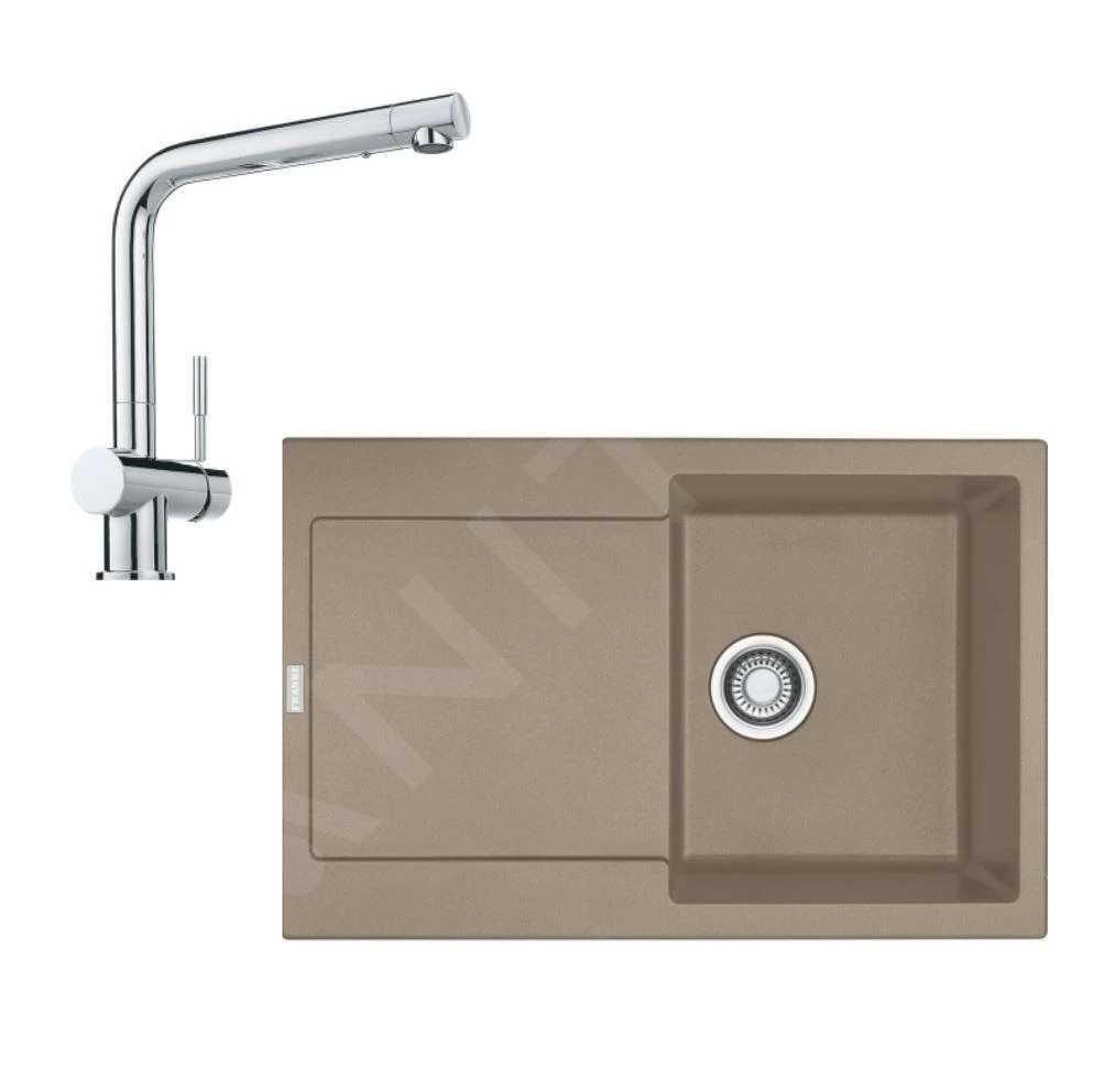 Franke Conjuntos De Cocina - Conjunto De Cocina G39, Fregadero De Fragranite MRG 611 Y Grifo Samoa, Cachemira/cromo 114.0510.267 3 Franke Conjuntos De Cocina - Conjunto De Cocina G39, Fregadero De Fragranite MRG 611 Y Grifo Samoa, Cachemira/cromo 114.0510.267