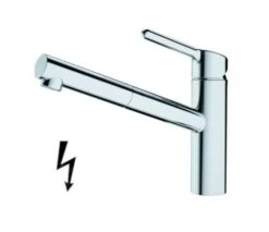 Franke Orbit - Grifo De Fregadero FC 3149.031, Con Salida Extraíble, Cromo 115.0623.149