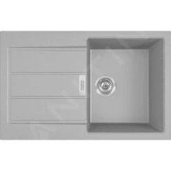 Franke Conjuntos De Cocina - Conjunto T82, Fregadero De Tectonite S2D 611-78 Y Grifo FN 0147.031, Gris/cromo 143.0618.718 -Franke be234dcc2dda213e969a7b7e 1