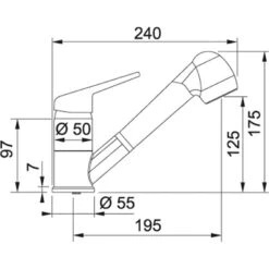 Franke Conjuntos De Cocina - Conjunto De Cocina G55, Fregadero De Fragranite BFG 611-62 Y Grifo FC 9547.424, Cachemira 114.0509.994 -Franke c1e8699514019103825e8bca 2