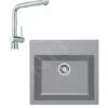 Franke Conjuntos De Cocina - Conjunto De Cocina T13, Fregadero De Tectonite SID 610 Y Grifo Samoa, Gris/cromo 143.0650.597 -Franke c2dc581382ff50896fcad792