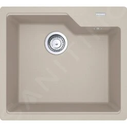 Franke Urban - Fregadero De Fragranite UBG 610-56, 560x500 Mm, Sahara 114.0582.784