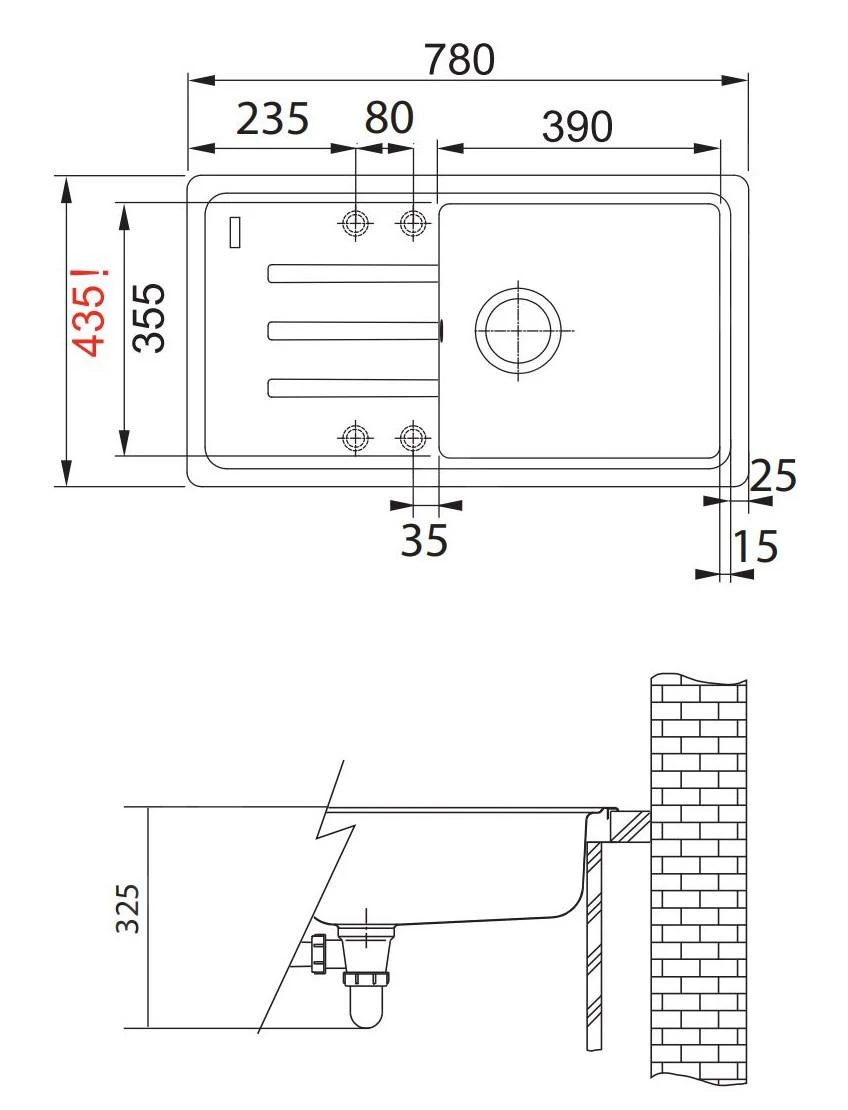 Franke Conjuntos De Cocina - Conjunto De Cocina G121, Fregadero De Fragranite BSG 611-78/39, ónix + Grifo FC 9541.071, Cromo/ónix 114.0441.170 4 Franke Conjuntos De Cocina - Conjunto De Cocina G121, Fregadero De Fragranite BSG 611-78/39, ónix + Grifo FC 9541.071, Cromo/ónix 114.0441.170 - Imagen 2