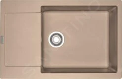 Franke Maris - Fregadero De Fragranite MRG 611-78 BB, 780x500 Mm, Mechas De Arena 114.0363.188