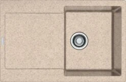 Franke Maris - Fregadero De Fragranite MRG 611 E, 780x500 Mm, Mechas De Arena 114.0284.834