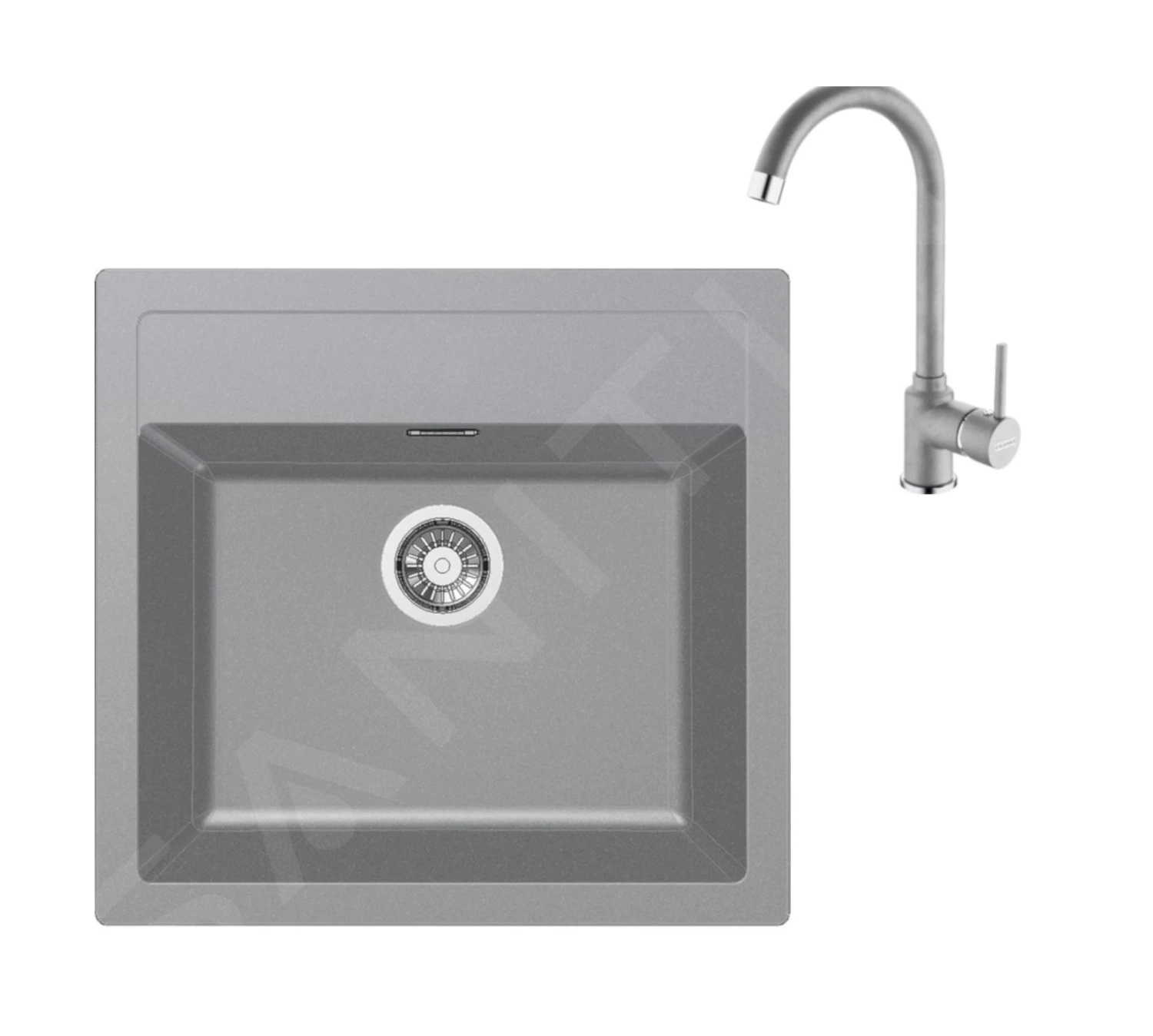 Franke Conjuntos De Cocina - Conjunto De Cocina T103, Tectonitový Dřez SID 610 Y Grifo FP 9000.084, Gris 143.0675.725 3 Franke Conjuntos De Cocina - Conjunto De Cocina T103, Tectonitový Dřez SID 610 Y Grifo FP 9000.084, Gris 143.0675.725