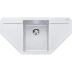 Franke Maris - Fregadero De Fragranite MRG 612 E, 960x500 Mm, Blanco Hielo 114.0250.568