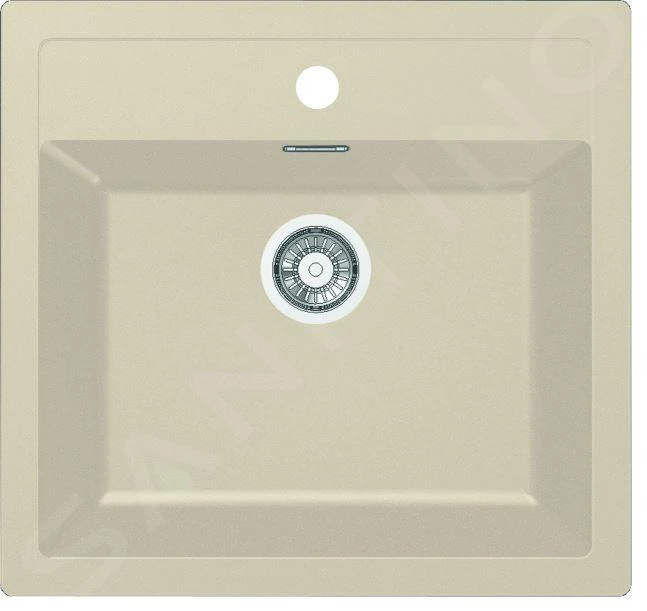 Franke Sirius - Fregadero De Tectonite SID 610, 560x530 Mm, Beige 143.0670.894 3 Franke Sirius - Fregadero De Tectonite SID 610, 560x530 Mm, Beige 143.0670.894