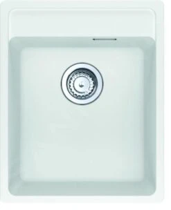 Franke Maris - Fregadero De Fragranite MRG 610-37 RTL, 410x510 Mm, Blanco De Hielo 114.0661.443