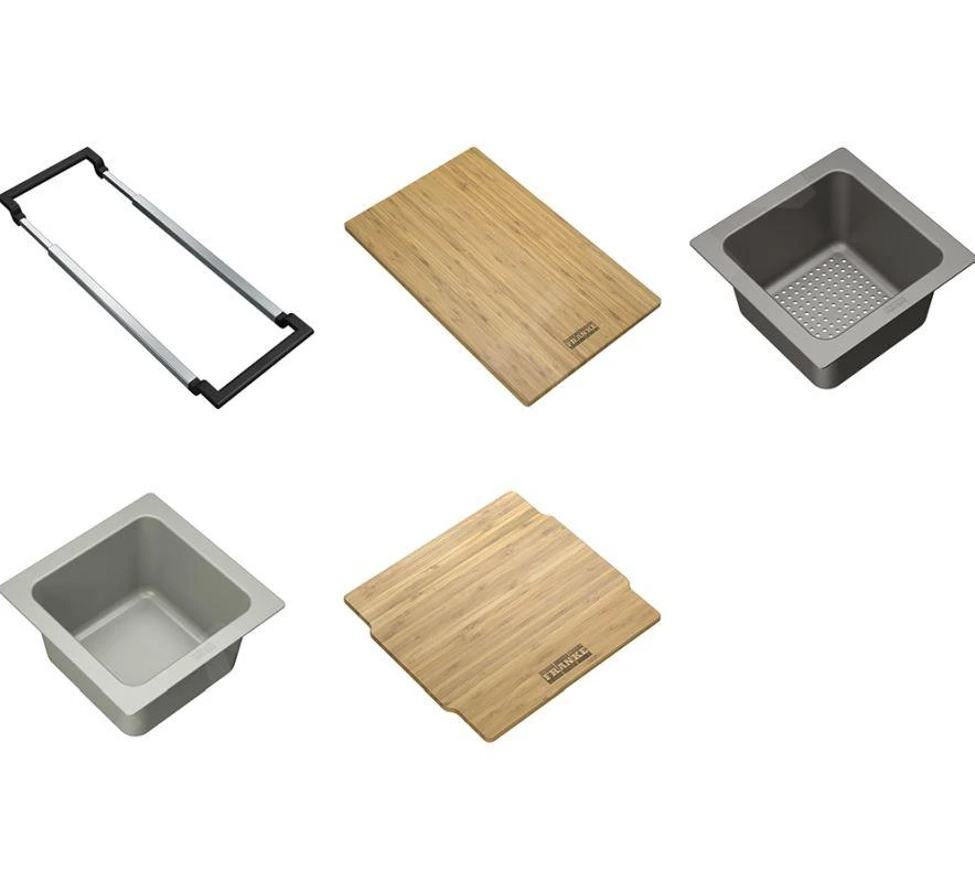 Franke Accesorios - Kit ALL-IN 2, Juego De 5 Accesorios De Fregadero 112.0655.482 3 Franke Accesorios - Kit ALL-IN 2, Juego De 5 Accesorios De Fregadero 112.0655.482